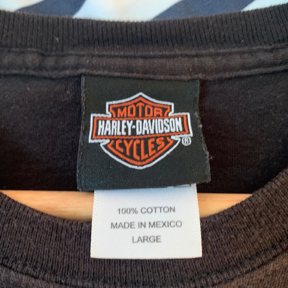 Vintage Harley-Davidson Pin-Up T-shirt - Picture 6 of 6